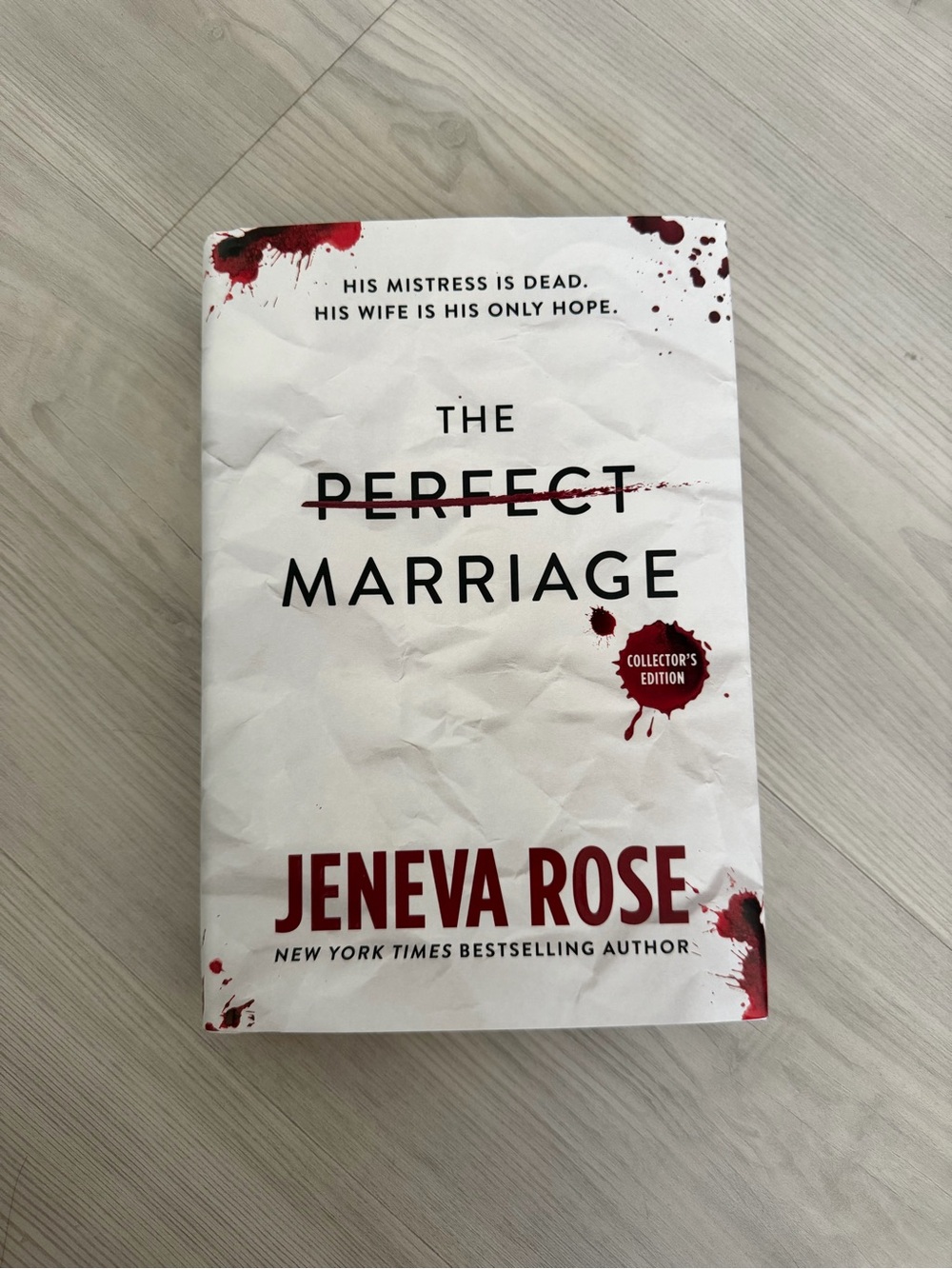 The Perfect Marriage by Jeneva Rose, Hardcover